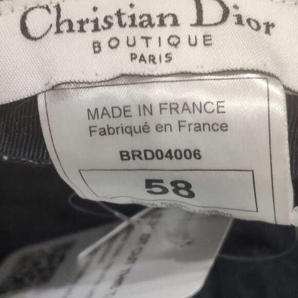 Christian Dior vintage   Newsboy Cap size L (58) $1800.00